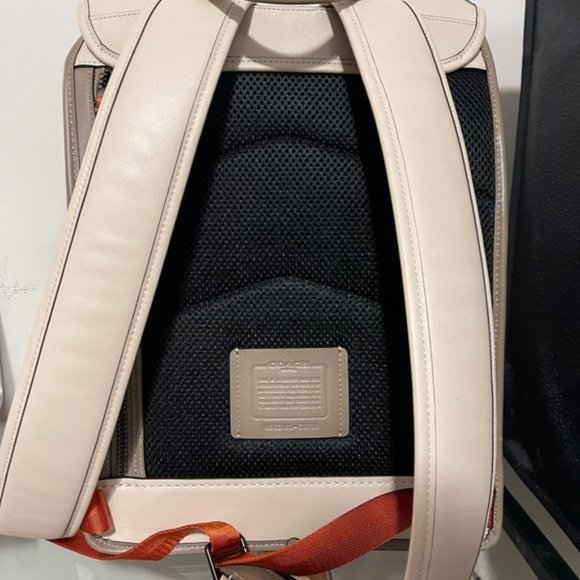 League Flap Backpack In Signature Jacquard main image 6